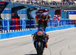 Fabio Quartararo Manfaatkan Duel Bagnaia-Marquez untuk Raih Podium di MotoGP Spanyol 2025