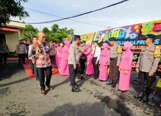 Bupati Gusnan Mulyadi Hadiri Penyambutan Kapolres Bengkulu Selatan yang Baru