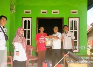 Korsleting Listrik Sebabkan Kebakaran di Air Nipis, BPBD Bengkulu Selatan Salurkan Bantuan