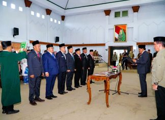 7 Pejabat Pemprov Resmi Dilantik, Wagub Mian Ajak Satukan Visi – Misi