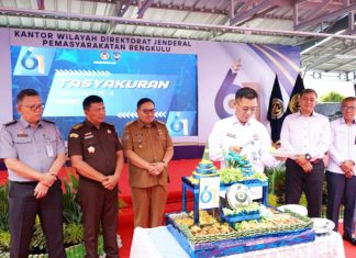 Sekda Kota Bengkulu Hadiri Tasyakuran Hari Bhakti Pemasyarakatan ke-61