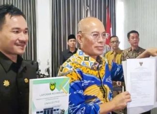 Pemkab Bengkulu Selatan Serahkan LKPD Unaudited 2024 kepada BPK RI