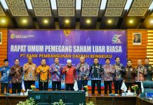 Bupati Bengkulu Selatan Hadiri RUPS-LB Bank Bengkulu, Tegaskan Komitmen Dukung Penguatan Kinerja Daerah