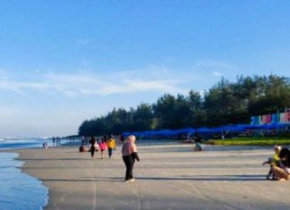 Wisatawan Asal Kota Lubuklinggau Apresiasi Penataan Pantai Panjang oleh Wali Kota Bengkulu