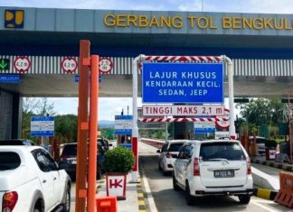 Mudik Lebaran 2025, Volume Kendaraan di Tol Trans Sumatera Naik 122% termasuk Tol Bengkulu – Taba Penanjung