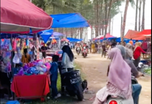 Pantai Pandan Wangi, Surga Tersembunyi di Mukomuko yang Dipadati Wisatawan saat Libur Lebaran