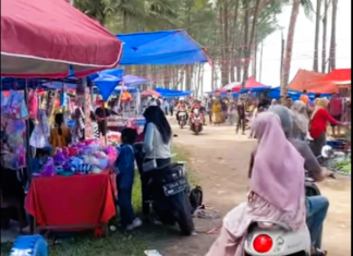 Pantai Pandan Wangi, Surga Tersembunyi di Mukomuko yang Dipadati Wisatawan saat Libur Lebaran