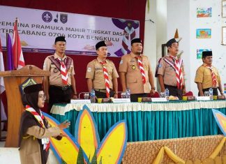 Lahirkan Pembina Mahir, Wawali Kota Bengkulu Resmi Buka KMD Kwarcab 2025