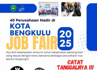 Peluang Karier Terbuka, Job Fair Kota Bengkulu 2025 Digelar 26 Mei