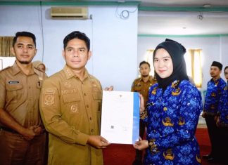 Pemkab Rejang Lebong Lantik 44 CPNS, Wabup Tegaskan Komitmen Pelayanan Publik
