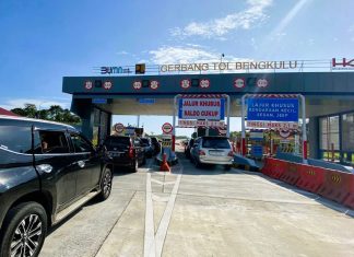 Libur Waisak 2025, Tol Bengkulu–Taba Penanjung Alami Kenaikan Trafik