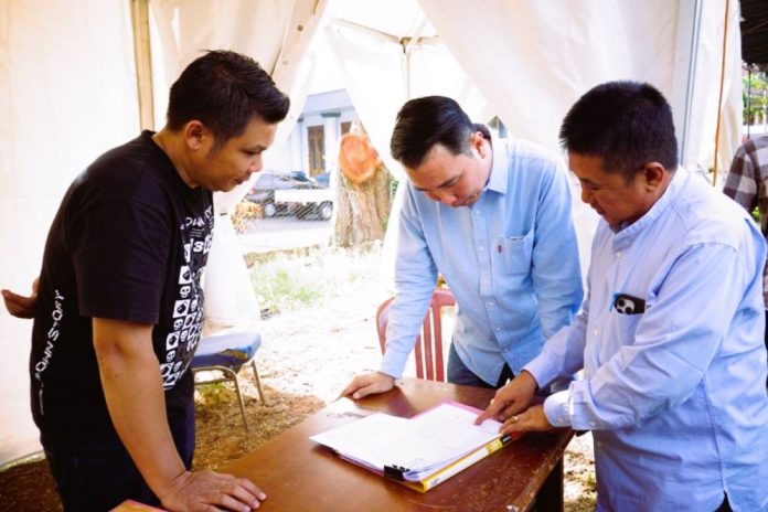 Pengecekan kendaraan dinas roda dua
