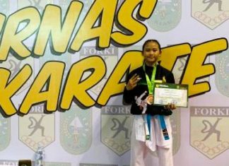 Karateka Putri Bengkulu Queeniza Maulina, Raih Perunggu di Kejurnas PB FORKI 2025