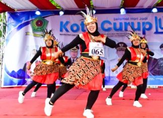 Senam Poco-Poco Meriahkan HUT ke-145 Kota Curup, 39 Regu Tampil Memukau