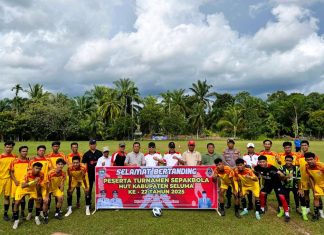 Wakil Bupati Seluma Resmi Buka Turnamen Sepak Bola Antar Kecamatan Sambut HUT ke-22