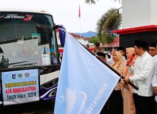 Pemkab Bengkulu Utara Resmi Lepas 190 Calon Jemaah Haji Tahun 2025