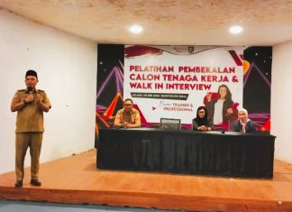 Program Loker Merah Putih: Disnakertrans dan Mall Gelar Pelatihan Kerja Massal