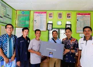 Delapan Desa Terjangkau Internet Starlink, Diskominfotik Bengkulu Tengah Dukung 100 Hari Kerja Bupati