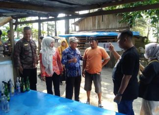 Pemkot Bengkulu Tertibkan Pedagang Nakal di Pantai Panjang, Miras dan Tuak Disita