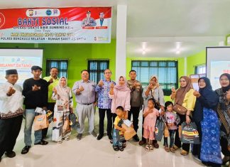 Operasi Bibir Sumbing Gratis Warnai HUT Bhayangkara ke-79 di Bengkulu Selatan