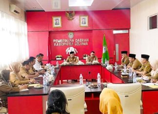 Pemkab Seluma Gelar Rakor Pembentukan Komisi Pengawasan Pupuk dan Pestisida