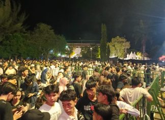 Konser Musik Bull Motion Unity Fest Meriahkan Kota Bengkulu