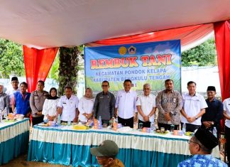 Bupati Bengkulu Tengah Hadiri Rembuk Tani, Tegaskan Komitmen Wujudkan Ketahanan Pangan