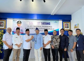 PT Taspen Bengkulu Siap Lanjutkan Program 4 in 1 untuk ASN dan Pensiunan