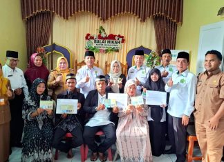 Program Seven in One Permudah Pengantin Baru Urus Dokumen di Rejang Lebong