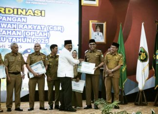 Wabup Kepahiang Dukung Program Cetak Sawah Rakyat dan Oplah