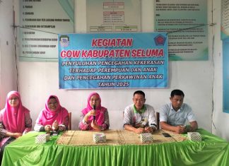 GOW Seluma Gelar Penyuluhan Cegah Kekerasan Perempuan dan Anak di Kecamatan Seluma Timur