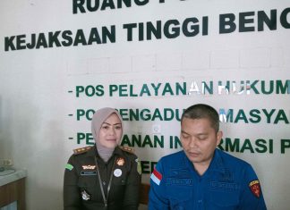Kasus Suap Rekrutmen PHL PDAM Bengkulu Masuk Tahap Penyidikan Kejati