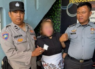 Perempuan Pengunjung Lapas Curup Tertangkap Selundupkan Sabu dalam Nasi Bungkus