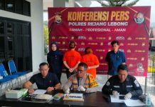 Dua Perempuan Pengedar Sabu di Lapas Curup Diamankan Polres Rejang Lebong