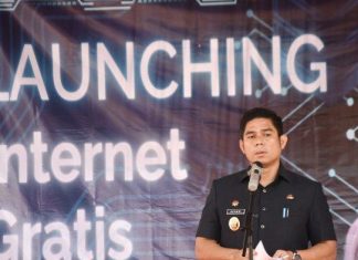 Pemkab Rejang Lebong Resmikan Internet Gratis di Lapangan Setia Negara Curup