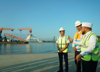 Gubernur Bengkulu Sidak Pelabuhan Pulau Baai, Pelindo Minta Tambahan Waktu Dua Hari