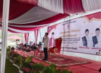 Bengkulu Utara Bersholawat Warnai HUT ke-66, Ribuan Warga Ikut Penuhi Balai Daerah