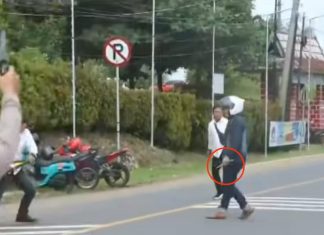 Pria Bersajam Serang Polisi Saat Operasi Patuh Nala 2025 di Bengkulu Tengah