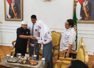 Dua Pelajar Bengkulu Terpilih Jadi Paskibraka Nasional, Gubernur Helmi Hasan Beri Apresiasi
