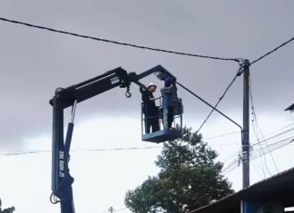 Pemkab Resmikan Program Bengkulu Selatan Terang, 200 Lampu Jalan Dipasang
