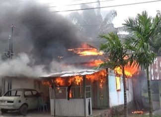 Eksekusi Lahan di Bengkulu Ricuh, Satu Unit Rumah Terbakar