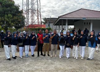 Rutan Bengkulu Ikut Donor Darah dan Jalan Santai Meriahkan HUT RI ke-80