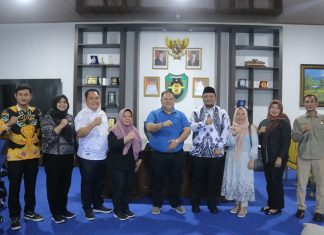 Bupati Bengkulu Selatan Terima Kunjungan Wakil Wali Kota Bengkulu Bahas Sinergi Kajian Hukum dan Sosial