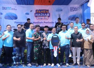 BRI Mukomuko Gelar Panen Hadiah Simpedes, Warga Antusias Raih Hadiah Utama
