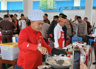 Bupati dan Forkopimda Lebong Adu Keahlian Masak Nasi Goreng Meriahkan HUT ke-80 RI