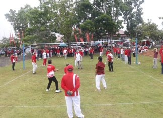 Wabup Seluma Launching Perlombaan Semarak HUT RI ke-80 di Halaman Kantor Bupati