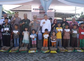 Polres Bengkulu Tengah Gelar Bazar Murah Jaga Stabilitas Harga Pangan