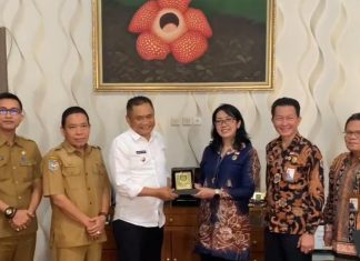 Bupati Bengkulu Tengah Terima Kunjungan Kepala BKN Regional VII Palembang