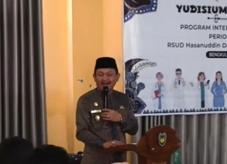 Wabup Yevri Apresiasi Dedikasi Dokter Internship RSUD Manna Bengkulu Selatan