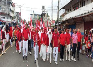Pemkab Rejang Lebong Bagikan 1.167 Bendera Merah Putih Sambut HUT RI ke-80